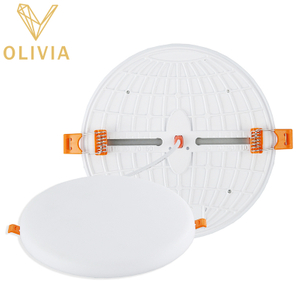 Adjustable Frameless Wholesale Plastic Ceiling Recessed Home Led Light Panel Lamp 22